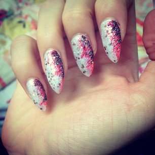 Get creative! The merging colours give an individual look.