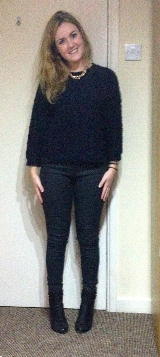 Comfortable clothing to hopefully replicate a comfortable first date...