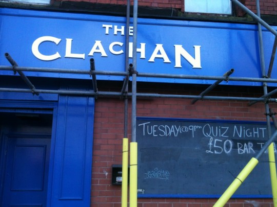 My local. The scaffolding adds character