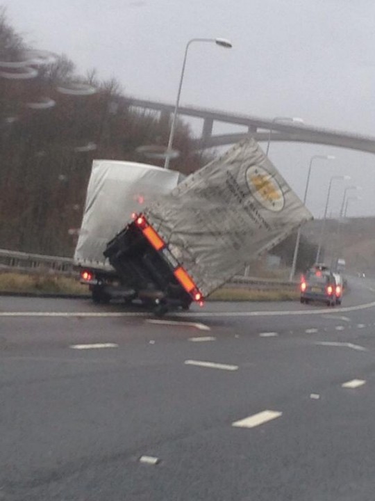 Hopefully it wasn't the driver that took this