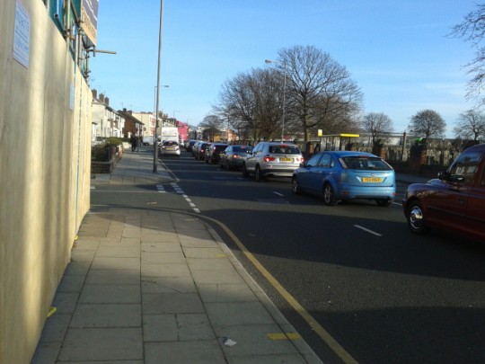 Smithdown's typically free flowing traffic