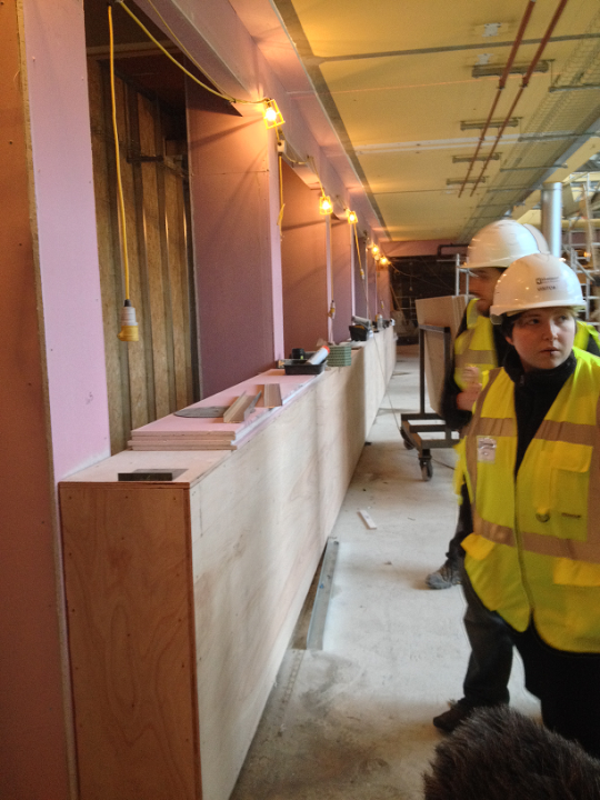 The unfinished bar