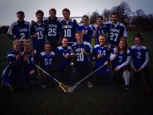 Liverpool's champion mixed team