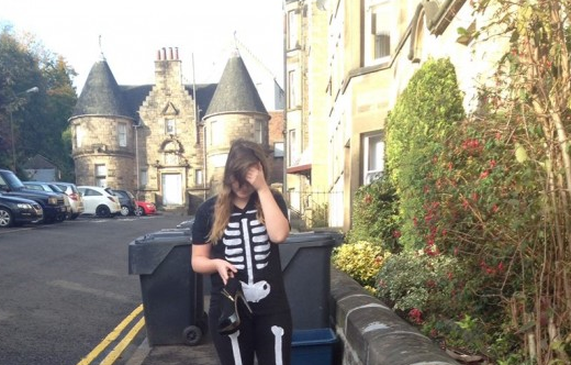 Let's hope you know you know everything about your friends because walking around Liverpool in your Halloween costume in Spring isn't chic...