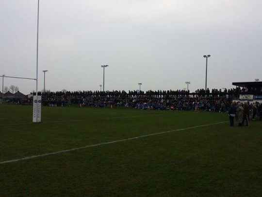 The attendance was slightly overestimated pre-match. It was a brilliant atmosphere nonetheless.