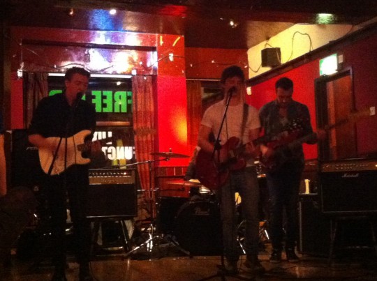 The Sneaky Nixons at a rare live showing at The Pilgrim