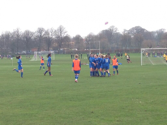 Our women's football first team recorded a 3-1 victory.