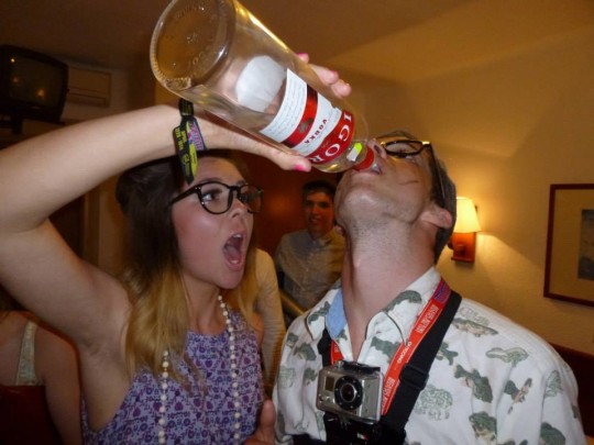 "Give me a proper drink."