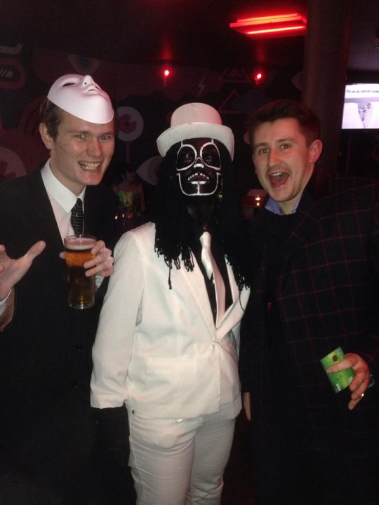 'So you've come as... Jazz?'