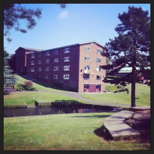 Greenbank Halls where the incident happened