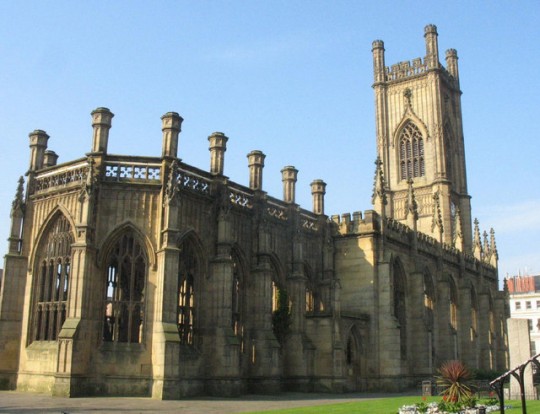 The Walk to Remember Rwanda ends at the Bombed Out Church