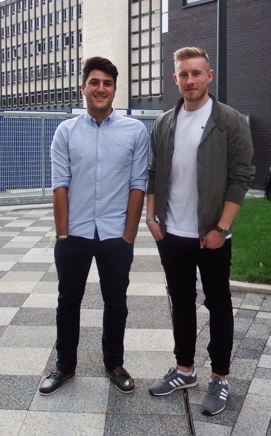 Looking sharp, gents.