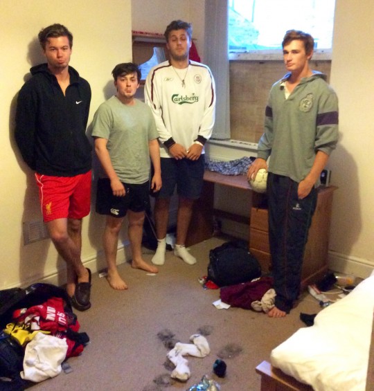 Four of the housemates now feel lost and unsafe in their home