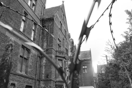 The not at all creepy Newsham Park Hospital.