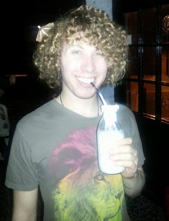 We're suprised they didn't take the piss out of his lid
