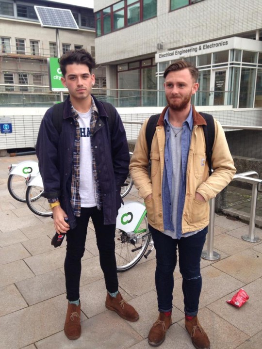 Looking good lads