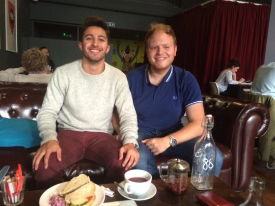 Karim and Basel, the exceptional sandwich and hot beverages