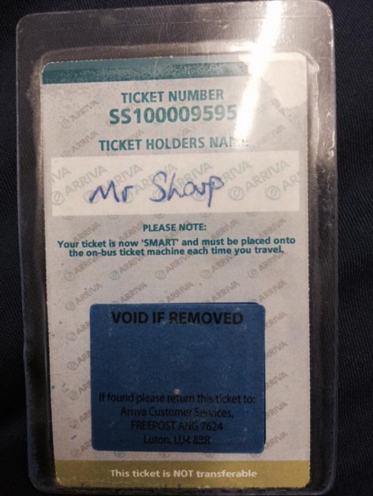 Mr Sharp. 