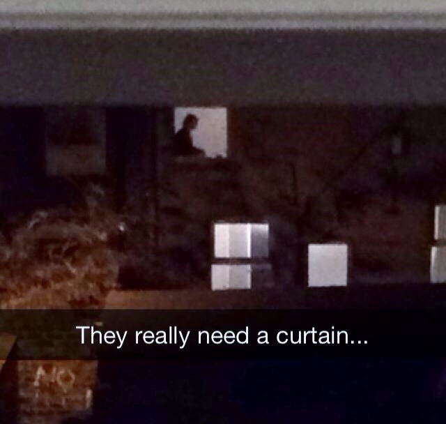 they really need a curtain