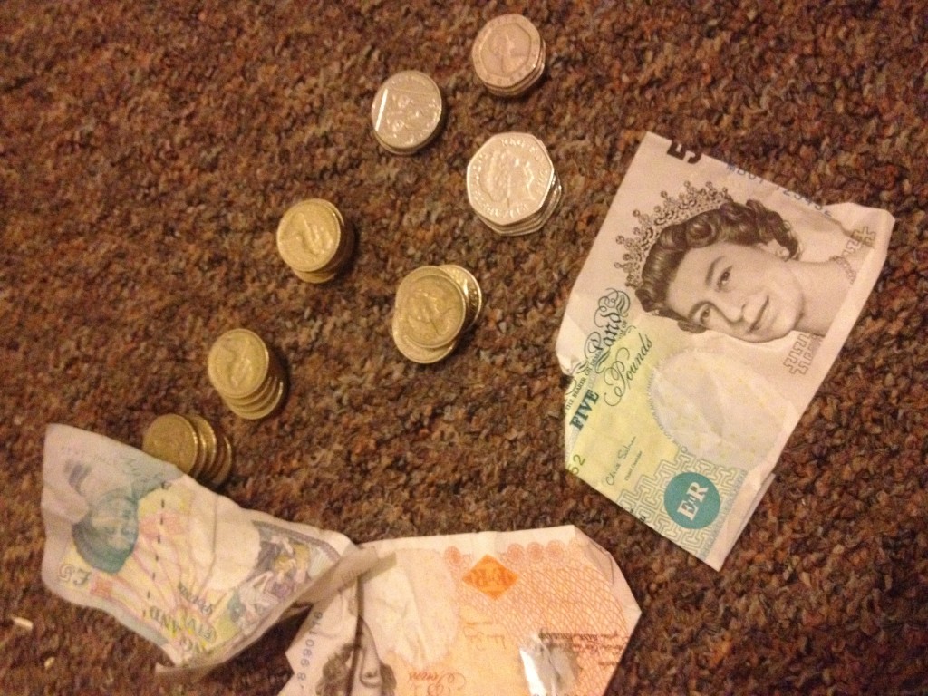 My second night's wages
