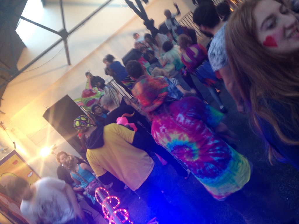 Someone's been to the hippy hole 