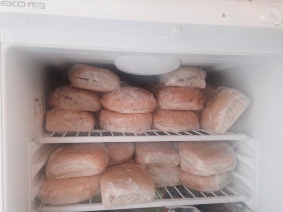 Sandwiches for the homeless of Liverpool