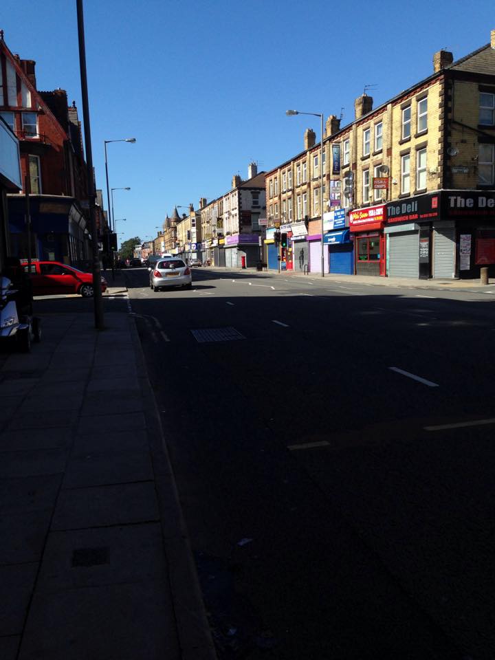 A section of Smithdown Road remains sealed off
