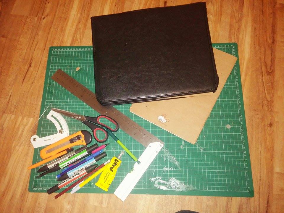 Believe it or not - all this is around £50 worth of materials!