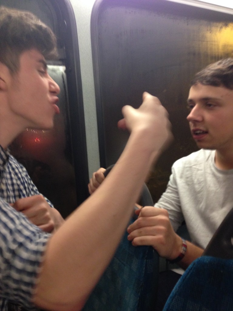 Getting rowdy