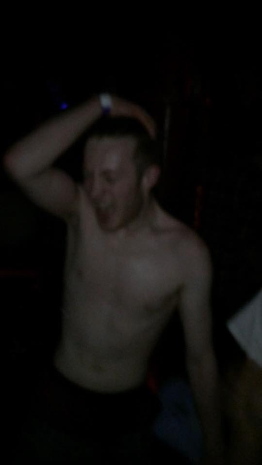 Luke being a sweat