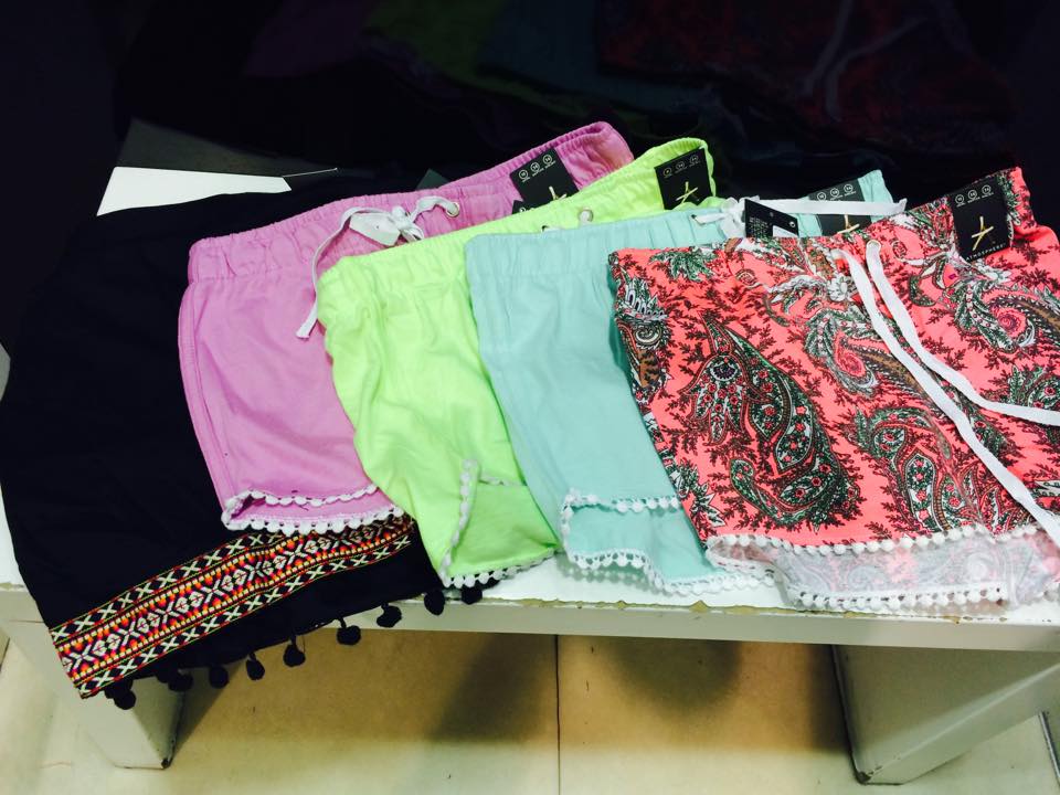 Shorts to rival Topshop's any day: high waisted embroidered hem short, £6; all others a steal at £3.