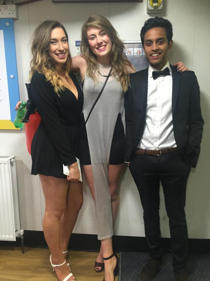 Smiles all around