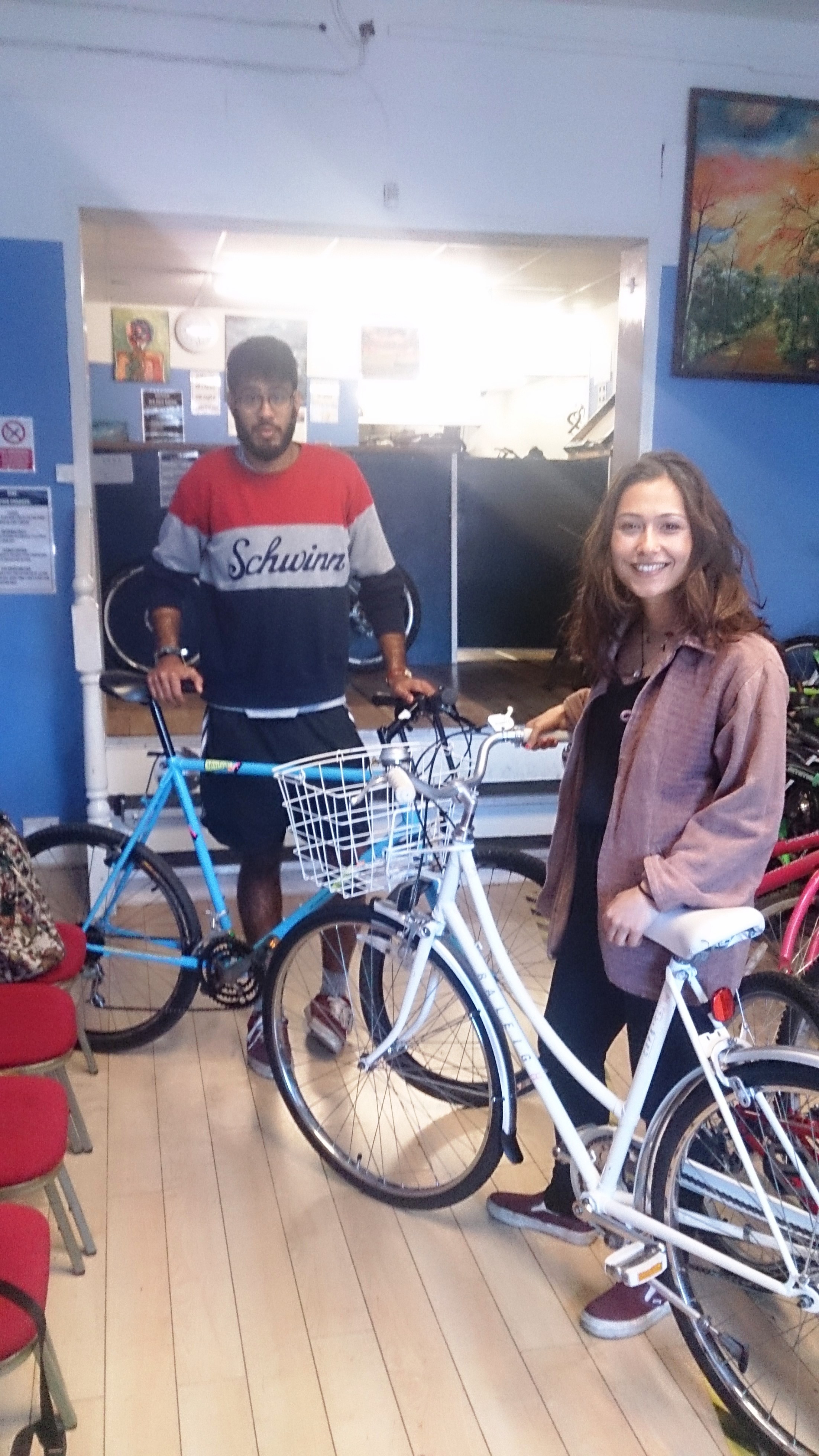 Two happy customers