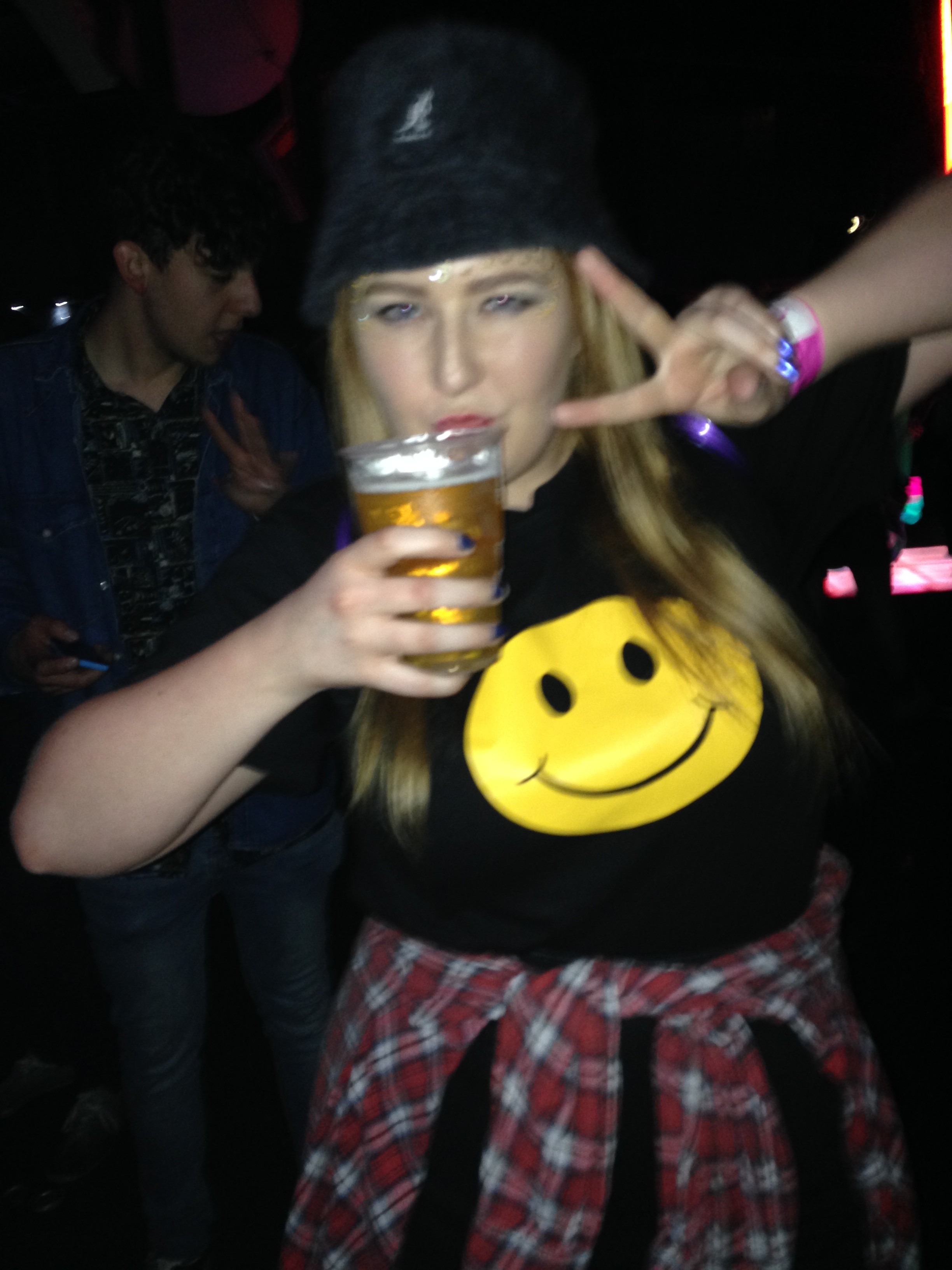 She probably has a better time than you.