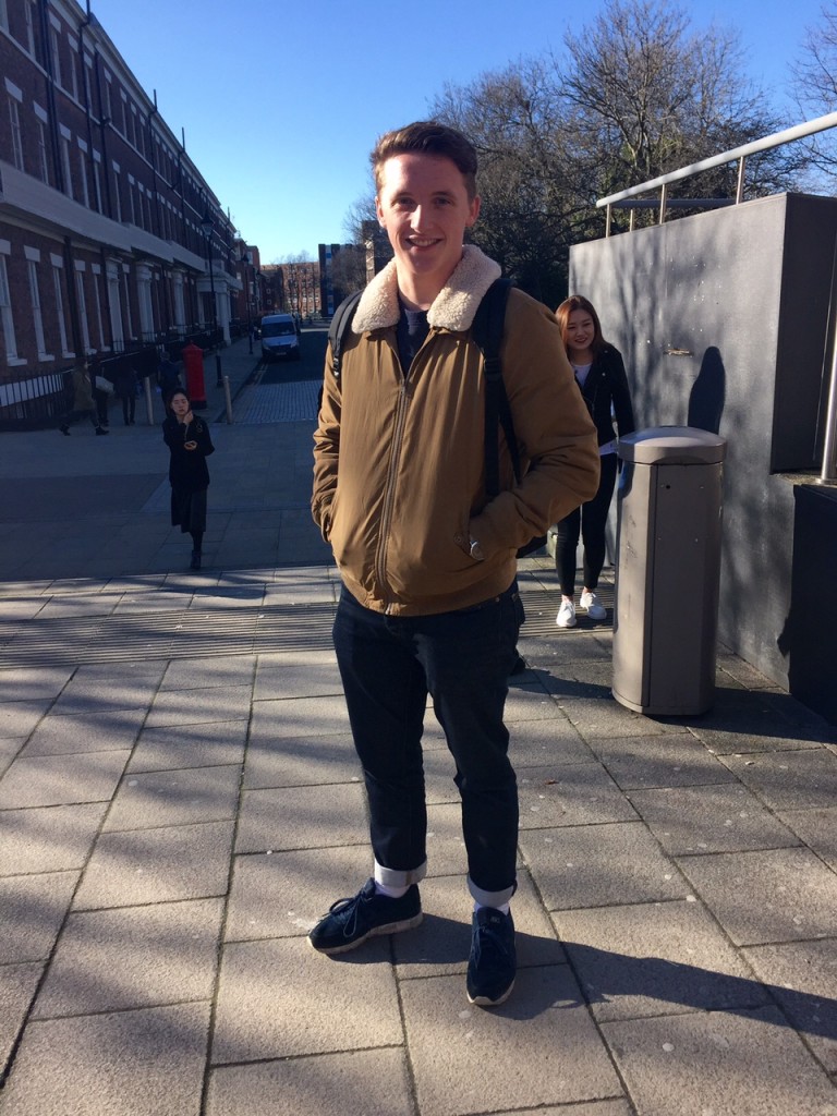 Jonny Ballance, 2nd year, Psychology