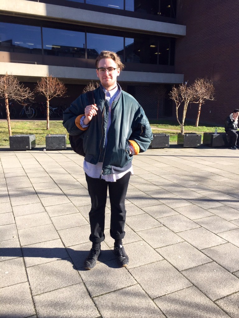 Dom Gill, 3rd year, Geography
