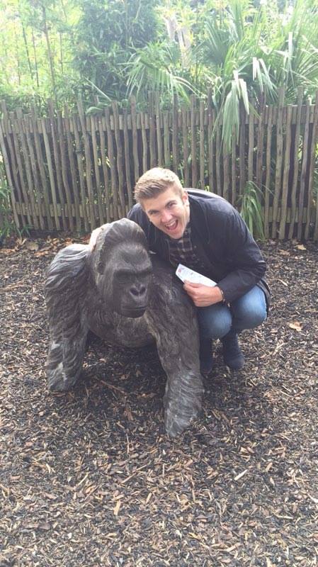 "Day out at the zoo with my baby xxxx"