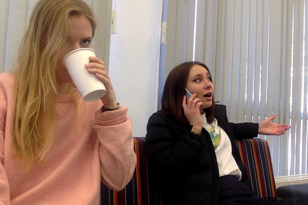 library phone call drink fuck sake noise sj