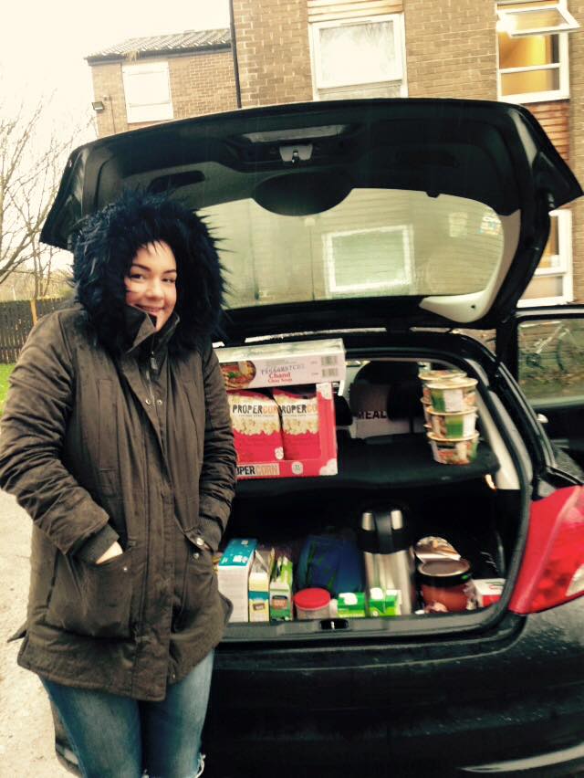 The society has also provided breakfasts for refugees throughout the year.