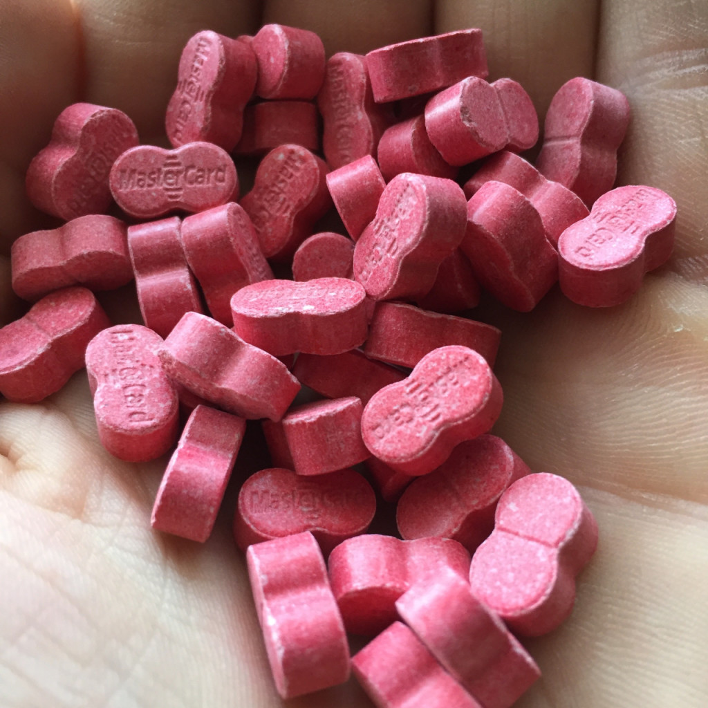 The ecstasy pills 'master card'