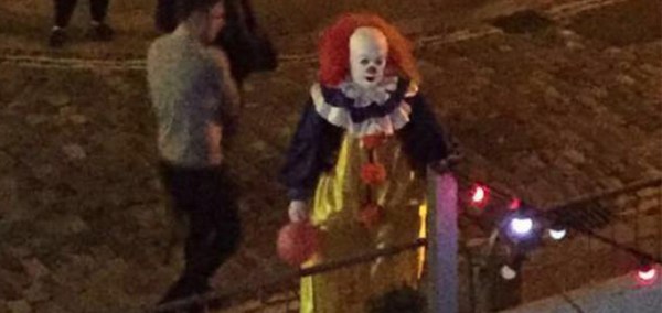 the clowns have also been seen across the UK and America