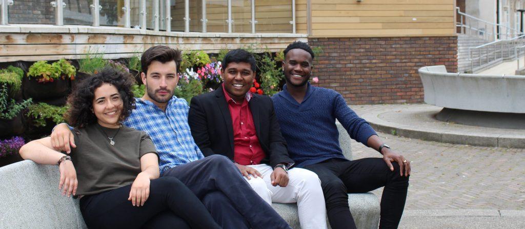 The 2016/2017 student officer team