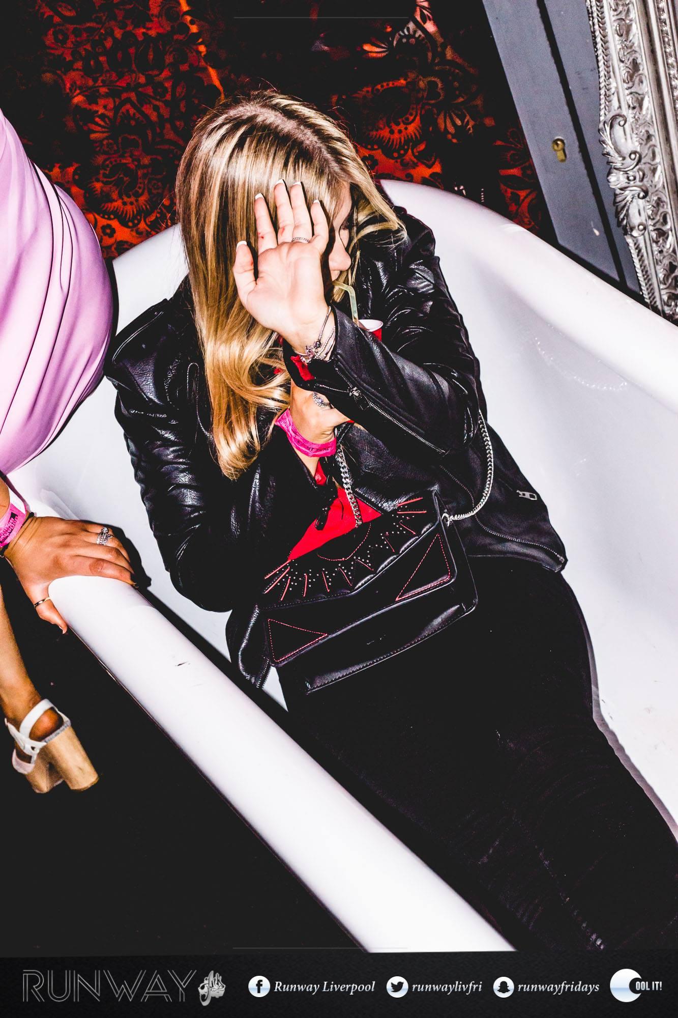 No photos in the bath, thank you