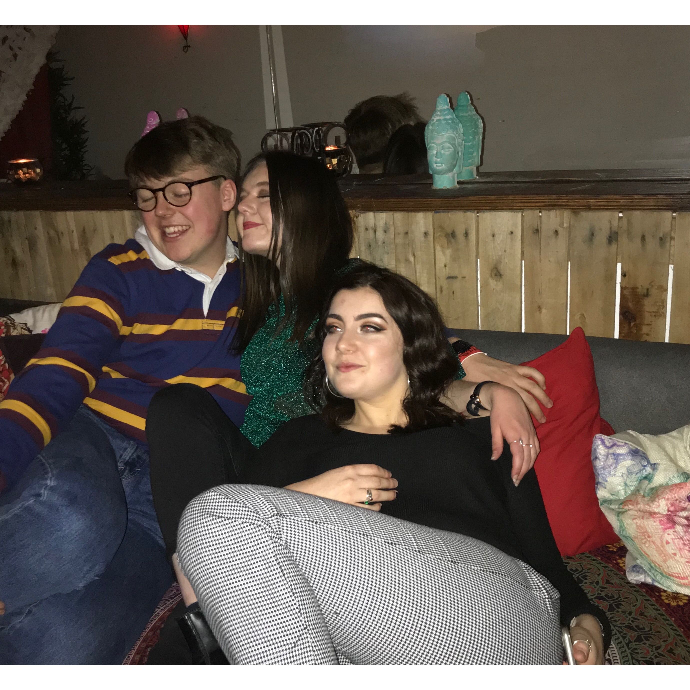 Image may contain: Furniture, Couch, Person, People, Human