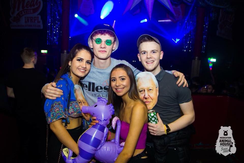Image may contain: Night Life, Inflatable, Person, People, Human