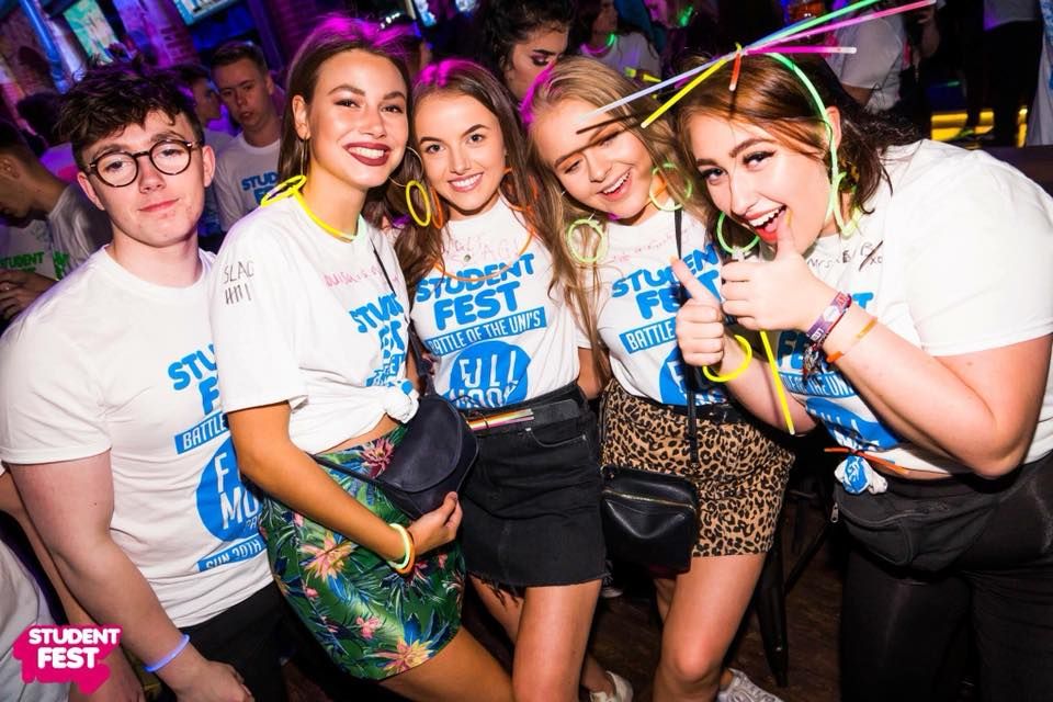 Image may contain: Night Life, Night Club, Club, Party, Music, Leisure Activities, Suitcase, Luggage, Person, People, Human