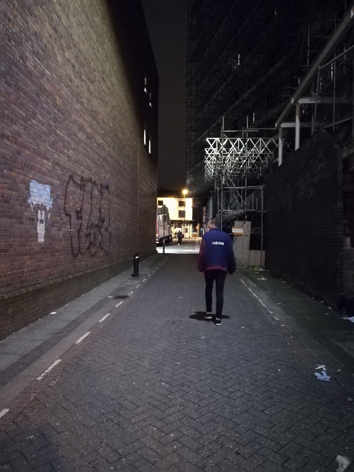 Image may contain: Urban, Town, Street, Road, City, Building, Alleyway, Alley