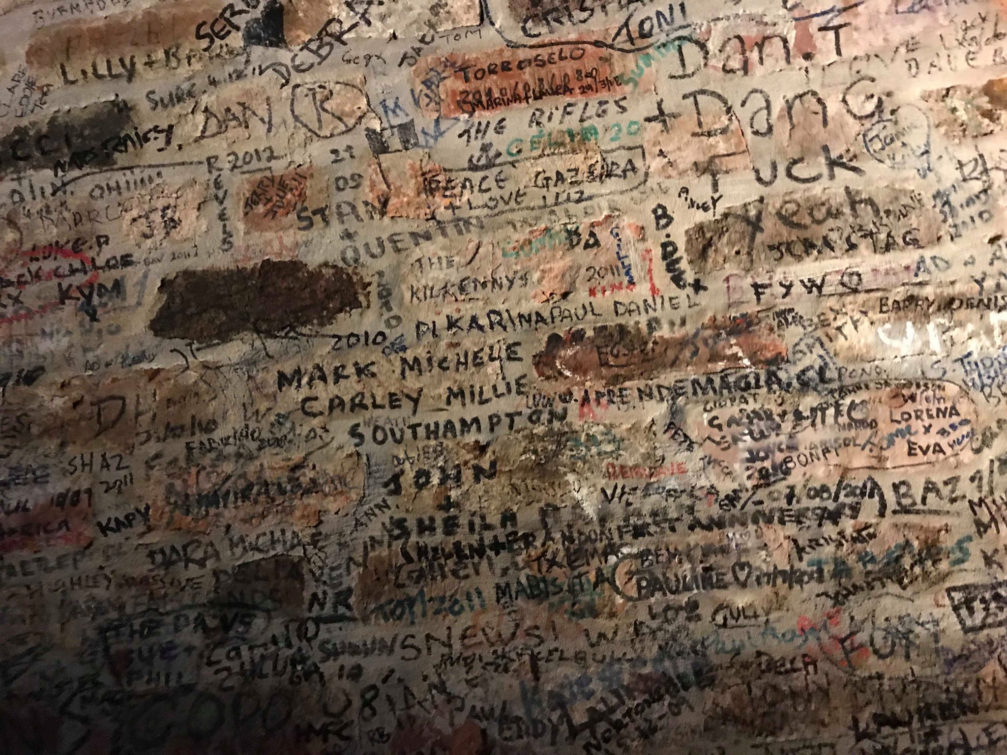 Image may contain: Wall, Brick