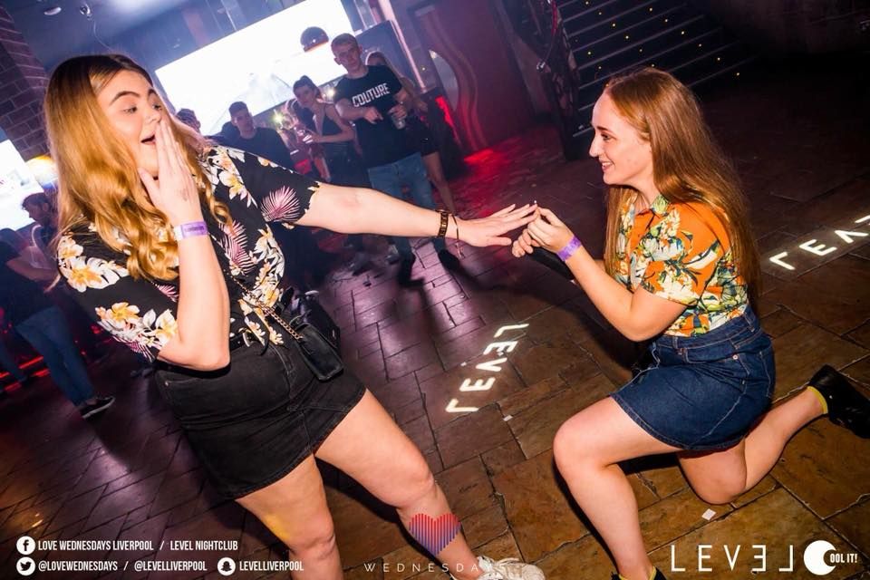 Image may contain: Karaoke, Footwear, Shoe, Female, Night Life, Party, Dance Pose, Leisure Activities, Night Club, Club, Clothing, Apparel, Human, Person