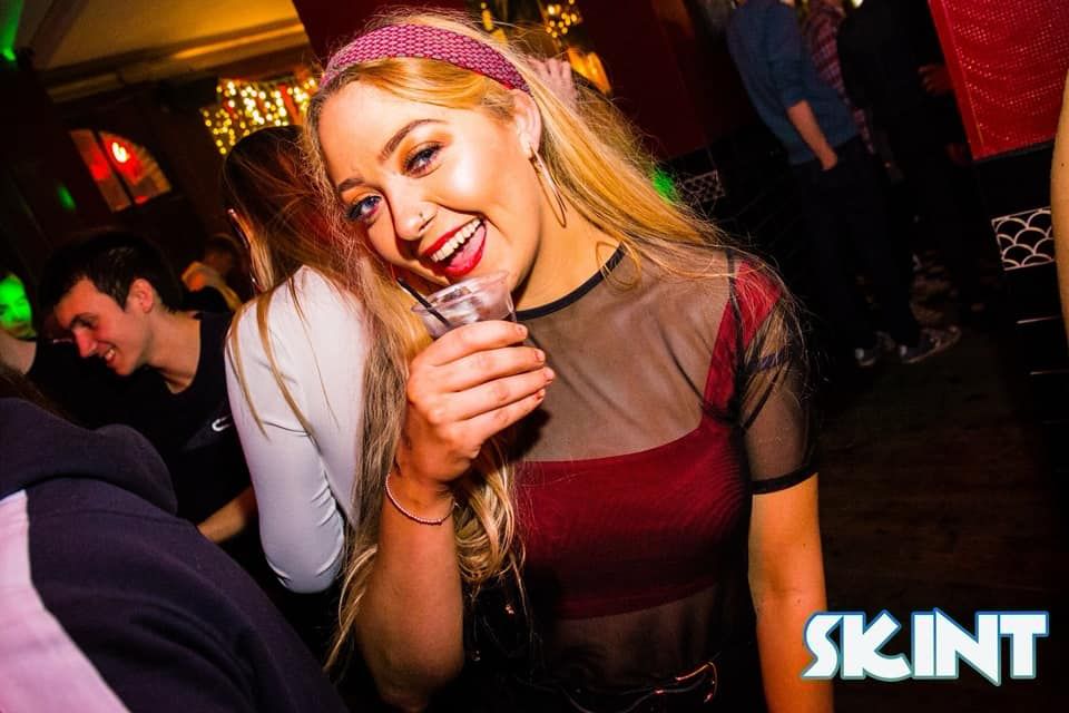 Image may contain: Night Club, Party, Night Life, Club, Person, Human